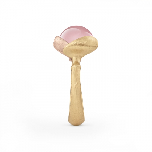 Lotus Ring 2 Rosenkvarts Ole Lynggaard Copenhagen