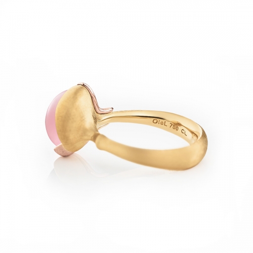 Lotus Ring 2 Rosenkvarts Ole Lynggaard Copenhagen
