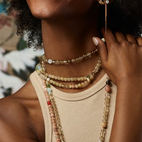 Kullås Räfflat Rödguld 8,5 mm Ole Lynggaard