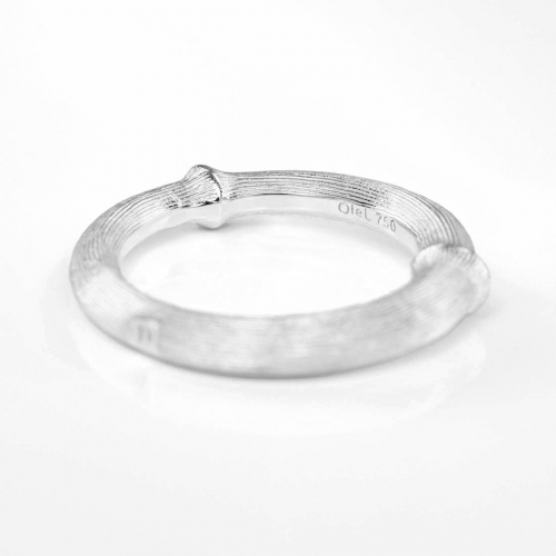 Nature Ring Nr 4 Vitguld 56 Ole Lynggaard