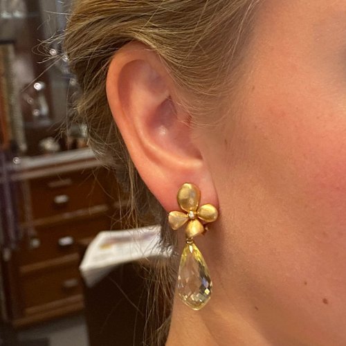 Påhäng Droppe Prasiolit Ole Lynggaard Copenhagen