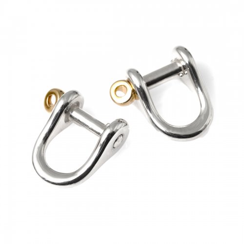 Shackles Manschettknappar Silver/Guld Ole Lynggaard Copenhagen