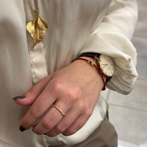 Snakes armband rött guld Ole Lynggaard Copenhagen