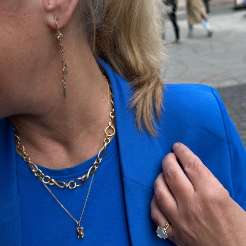 Young Fish Örhänge Liten OLE LYNGGAARD COPENHAGEN