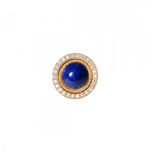 Lotus Örhängen Lapis Ole Lynggaard