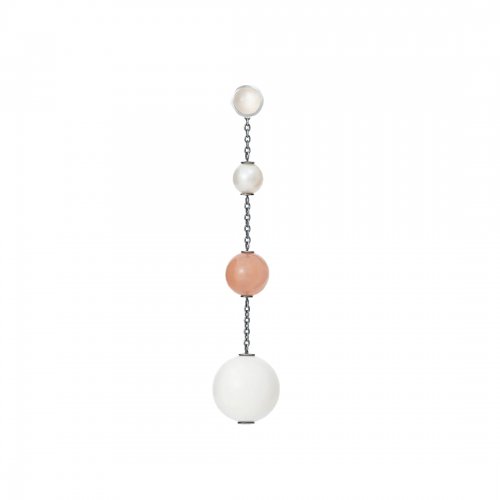 Lotus Örhängen Vit Månsten Ole Lynggaard