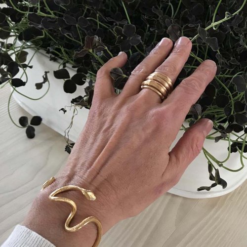 Nature Ring Nr 2 Rödguld Ole Lynggaard