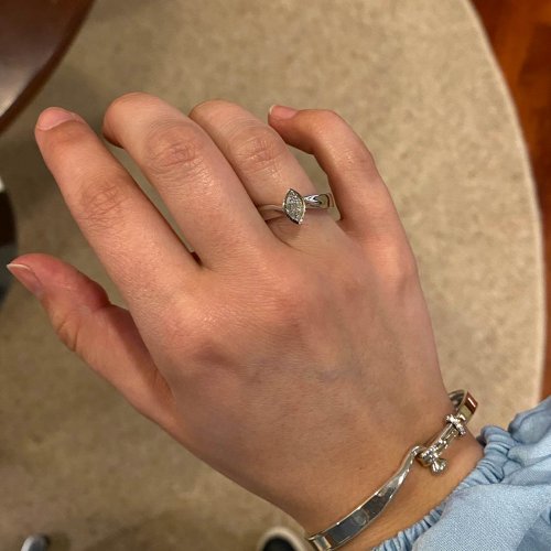 Enstensring Navettslipad Diamant Rivoir